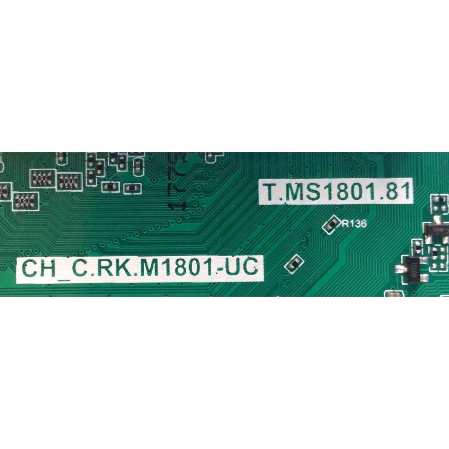 KIT DE TARJETAS PARA TV ONN / MAIN T.MS1801.81 / CH_C.RK.M1801-UC / FUENTE CH1160D-1MF / CH1160D-1MF 600-U D / T-CON JUC7.820.00223629 / E214887 / CQC16001140672 / PANEL C580Y19-D6 / MODELO 100018971 - Imagen 3